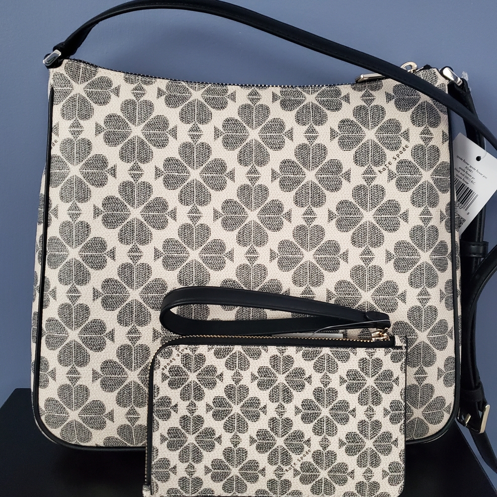 Kate Spade Large Spade Crossbody And Wristlet Set - Brand New With Tags - Picture 3 of 8